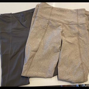 2 Pairs of Athleta Leggings.  Size XS & XXS 28”.  Never worn, tags removed